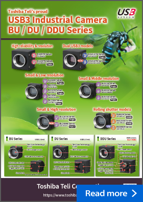 USB3 Industrial Camera new catalog distribution started !