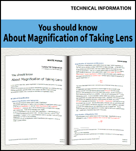 You should know about Magnification of Taking Lens