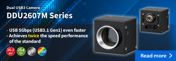 Dual USB3 camera DDU2607M series