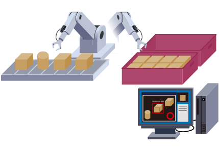Application image 2(Shape identification)