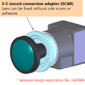 Suggestion for S-mount solution with S-C mount conversion adaptor ring SCAR