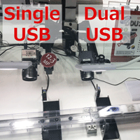 Sigle USB Vision camera and Dual USB Vision camera.