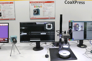 CoaXPress Ver2.0 6,500万画素／4,500万画素カメラ（参考出品）